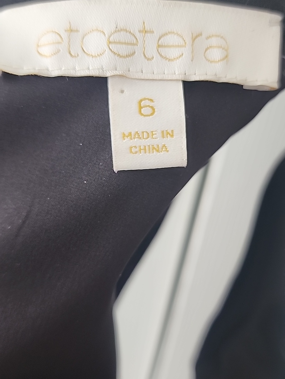 ETCETERA STRETCH REAL LEATHER PANELED & SCUBA FABRIC PENCIL SHEATH DRESS NWOT 6 - Picture 4 of 14